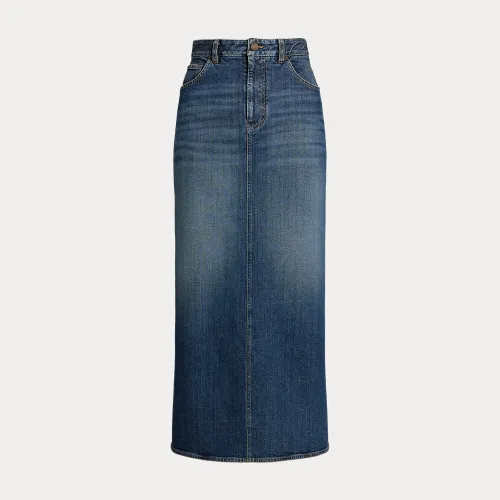 Jupe mi-longue Donnely en denim - Collection - Modalova