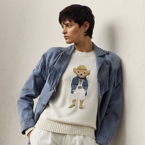 Pull Hamptons Spring Polo Bear en soie - Collection - Modalova