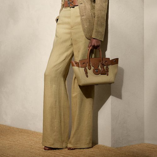 Pantalon Dean en sergé de soie et de lin - Collection - Modalova