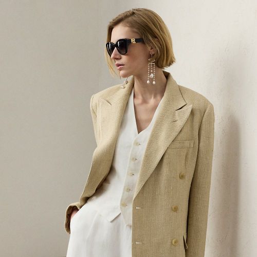 Veste Vanessa en tweed de lin mélangé - Collection - Modalova