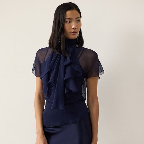 Blouse Etta en mousseline de soie lavée - Collection - Modalova