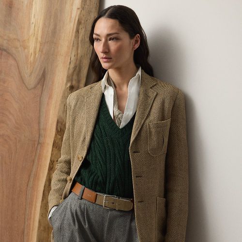 Veste Ronan en tweed grain d'orge - Collection - Modalova