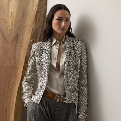 Veste Fawn décorée en satin de soie - Collection - Modalova