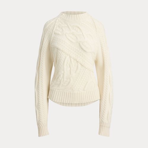 Pull col rond torsadé en cachemire - Collection - Modalova