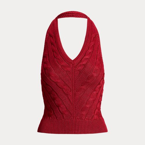 Pull dos nu torsadé en soie - Collection - Modalova
