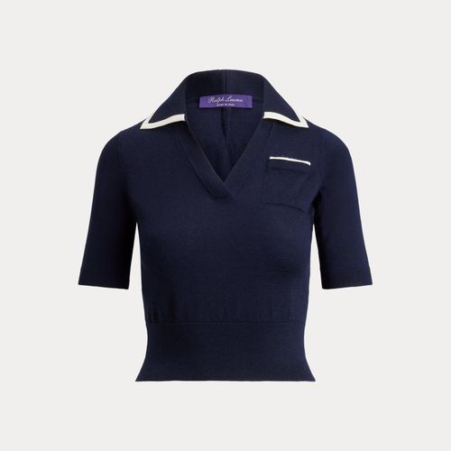 Pull polo en jersey de cachemire - Collection - Modalova