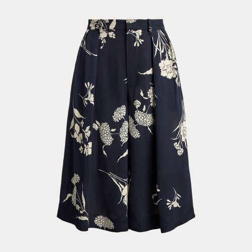 Short Averey en satin fleuri - Collection - Modalova