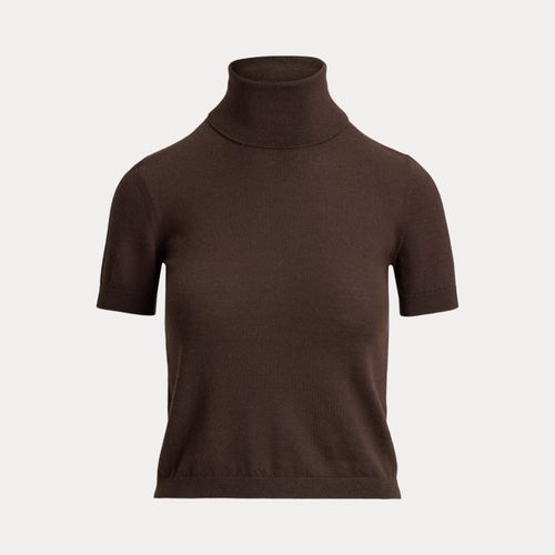 Pull col roulé manches courtes cachemire - Collection - Modalova