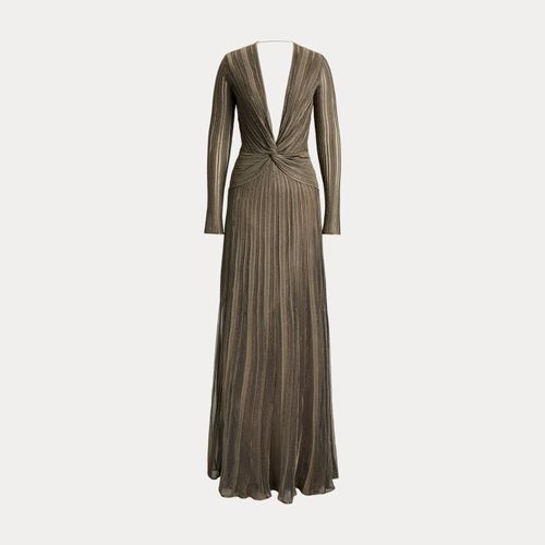 Robe de soirée Dabney plissée métallisée - Collection - Modalova