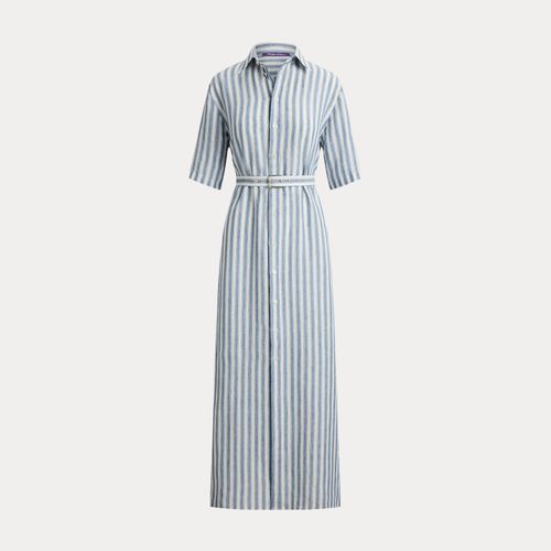 Robe Carol rayée en lin - Collection - Modalova