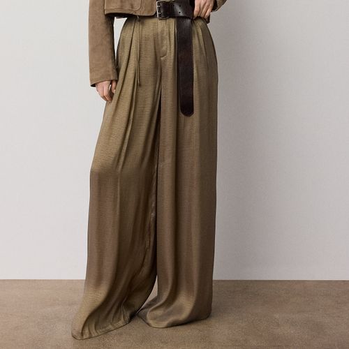 Pantalon à pinces Greer en lamé - Collection - Modalova
