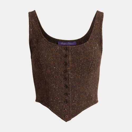Haut Sherry tweed Donegal laine mélangée - Collection - Modalova