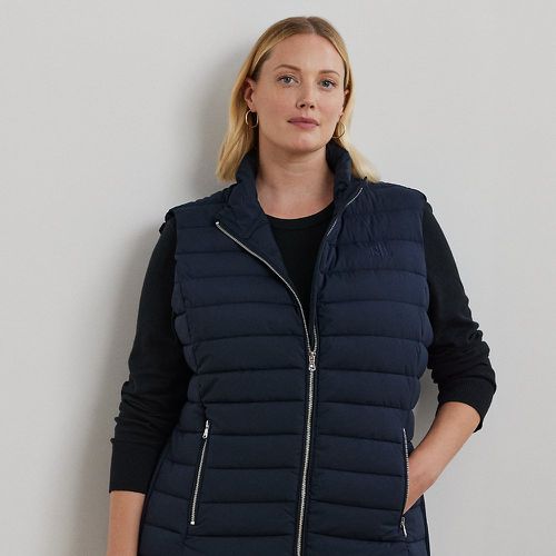 Grandes Tailles - Gilet matelassé à col cheminée - Lauren Curve - Modalova