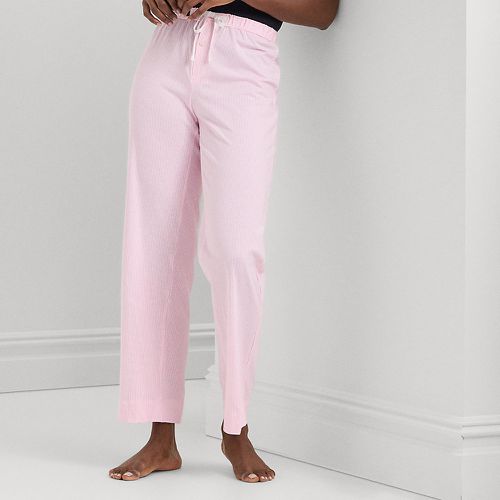 Pantalon de pyjama jersey de coton rayé - Lauren - Modalova