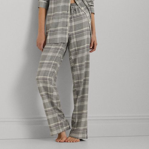 Pyjama écossais en sergé à chevrons - Lauren - Modalova