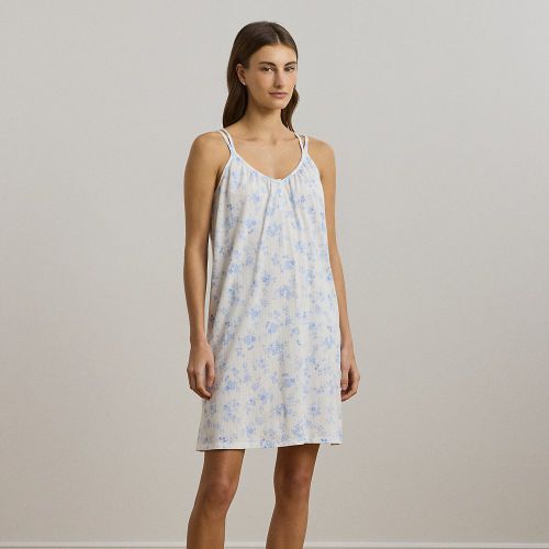 Chemise de nuit fleurie à bretelles - Lauren - Modalova