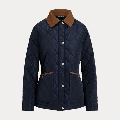 Veste matelassée en losange sergé - Lauren - Modalova