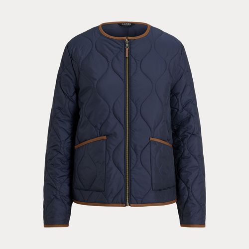 Veste bordée de sergé matelassage oignon - Lauren - Modalova