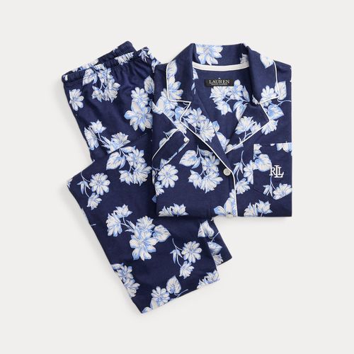 Pyjama fleuri à manches courtes - Lauren - Modalova