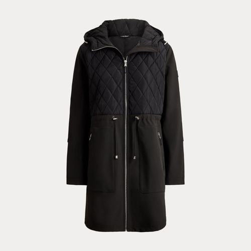 Veste matelassée capuche et col cheminée - Lauren - Modalova