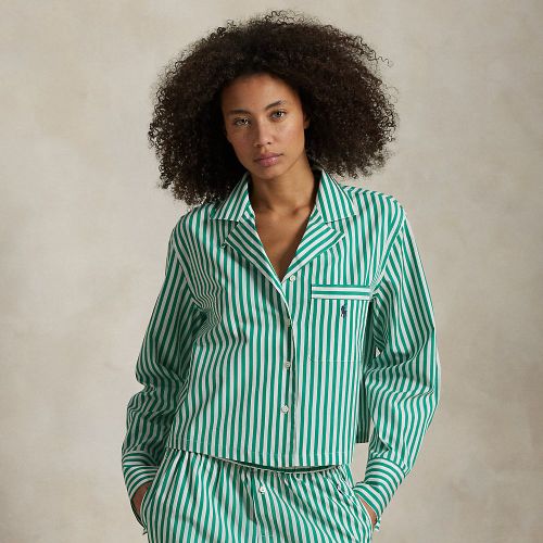 Pyjama chemise courte et short popeline - Polo Ralph Lauren - Modalova