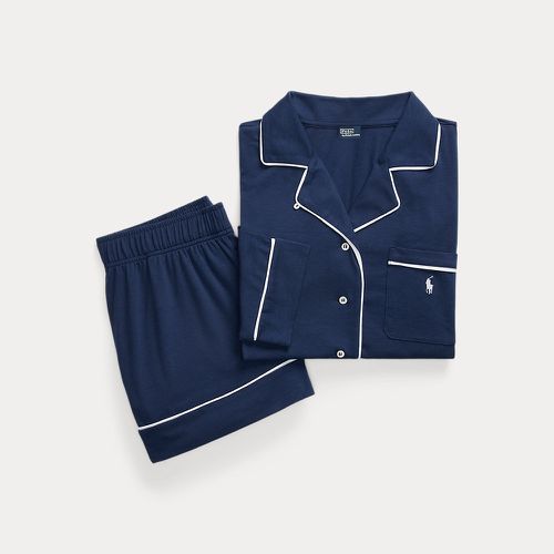 Pyjama à manches longues en jersey - Polo Ralph Lauren - Modalova