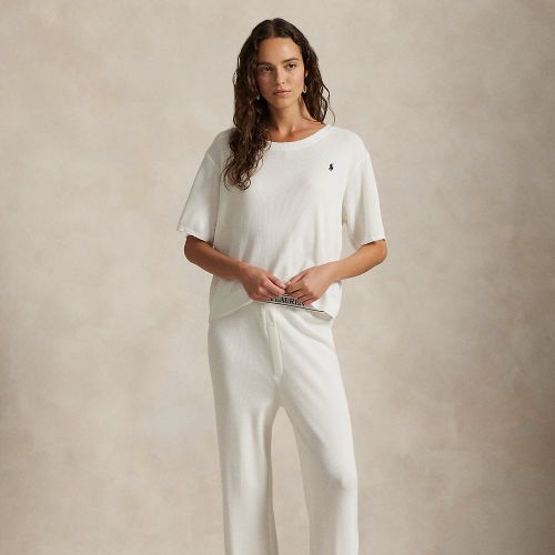 Pyjama en tricot gaufré - Polo Ralph Lauren - Modalova