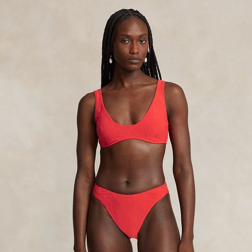 Haut de bikini encolure dégagée poney - Polo Ralph Lauren - Modalova