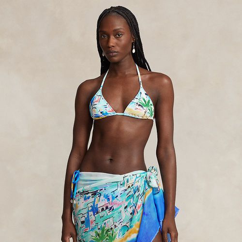 Haut de bikini dos nu à motif tropical - Polo Ralph Lauren - Modalova