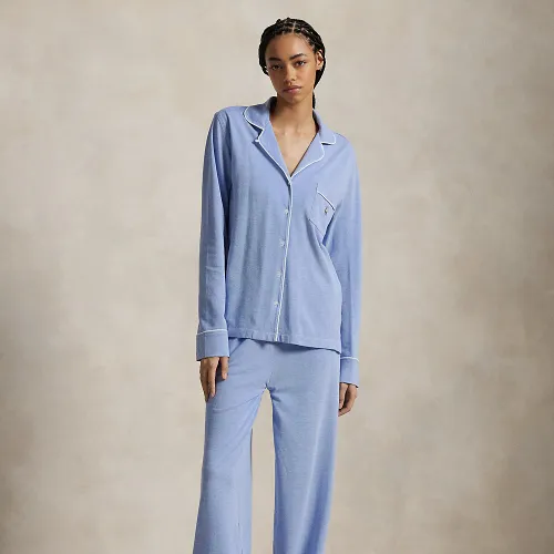 Pantalon pyjama chemise manches longues - Polo Ralph Lauren - Modalova