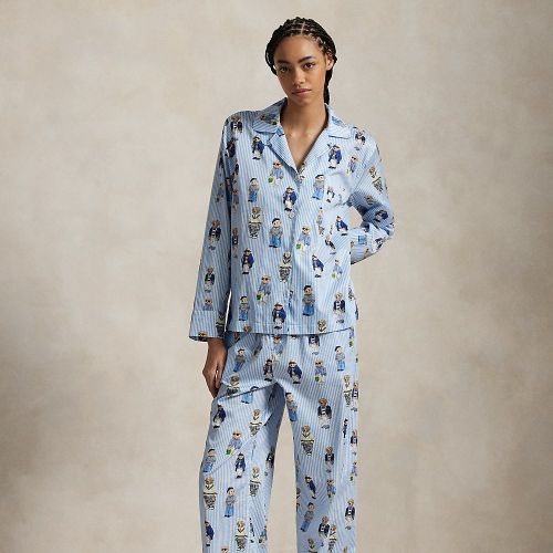 Pyjama Polo Bear à manches longues coton - Polo Ralph Lauren - Modalova