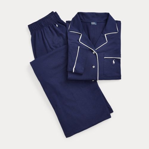 Pyjama à manches longues en jersey - Polo Ralph Lauren - Modalova