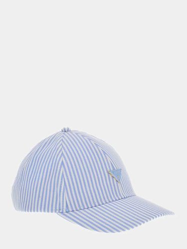 Casquette De Baseball Rayée - Guess - Modalova