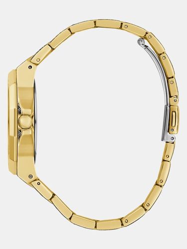 Montre Analogique Avec Imprimé Logo G Cube All Over - Guess - Modalova