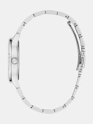Montre Analogique Avec Détail Application De Cristaux - Guess - Modalova
