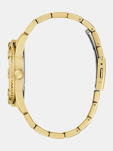 Montre Multifonction En Acier Recyclé - Guess - Modalova