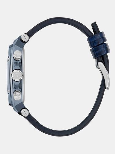 Montre Multifonction Gc En Cuir Véritable - Guess - Modalova