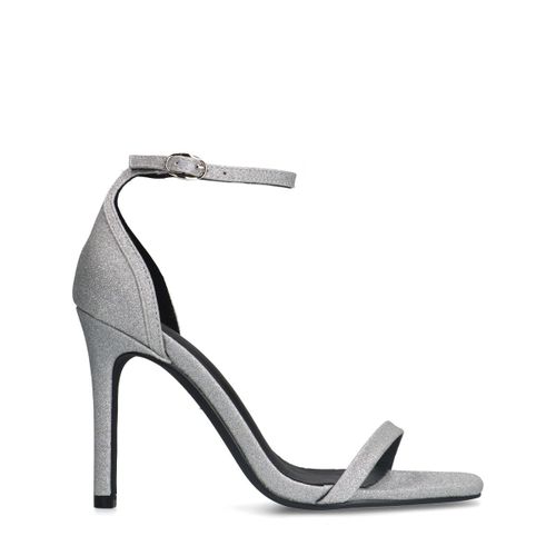 Sandalesà talon avec paillettes - argenté - Sacha - Modalova