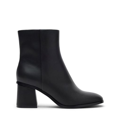 Bottines à talon cubain - noir - Sacha - Modalova