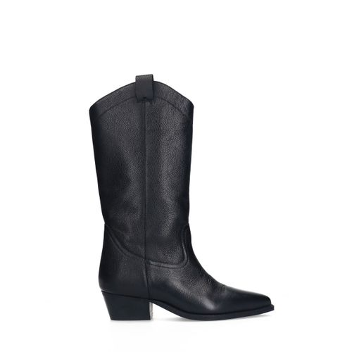 Santiags en cuir - noir - Sacha - Modalova