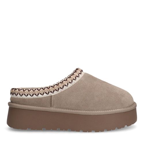 Mocassins en daim avec laine - Sacha - Modalova
