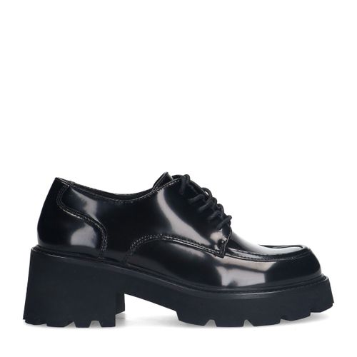 Chaussuresà lacets en cuir - noir - Sacha - Modalova