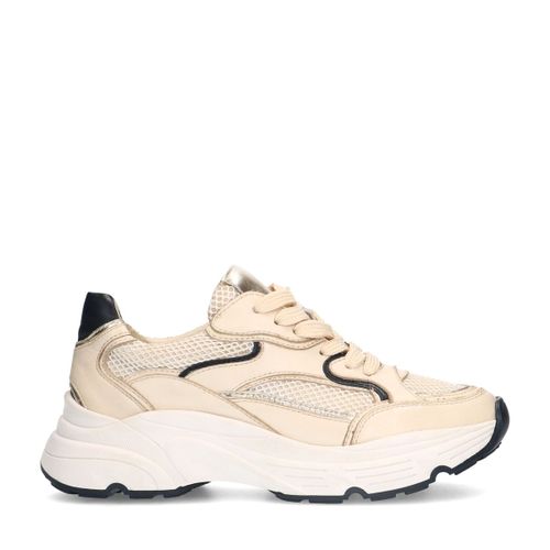 Baskets en cuir avec détails dorés - Sacha - Modalova