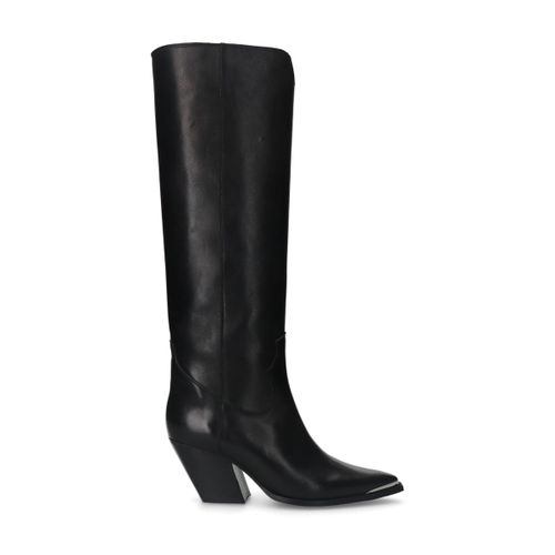 Santiags en cuir - noir - Sacha - Modalova