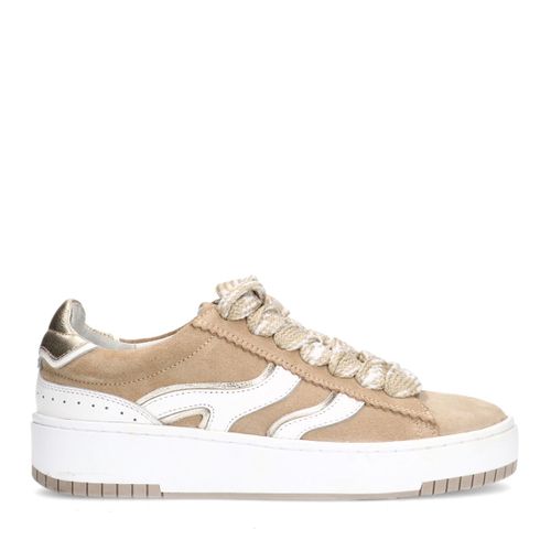 Baskets en daim avec détails blancs - Sacha - Modalova