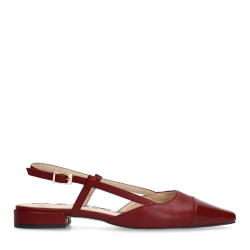 Escarpinsà bride en cuir - rouge - Sacha - Modalova