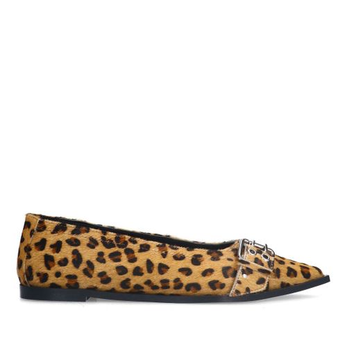 Ballerines léopard à boucle - Sacha - Modalova