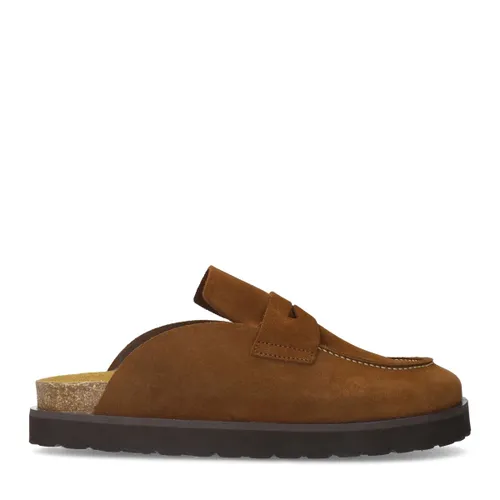 Mocassins en daim - marron - Sacha - Modalova