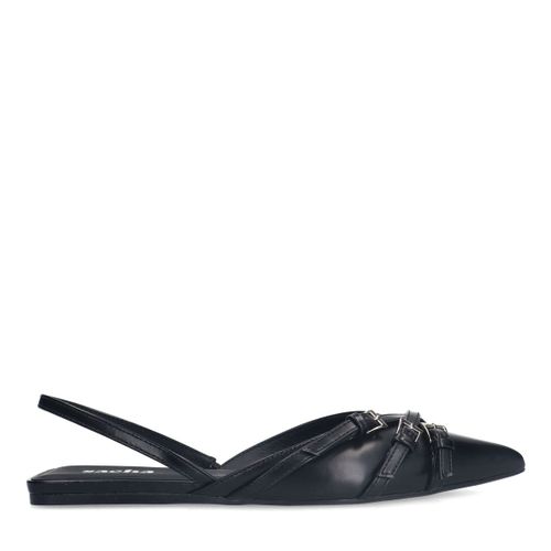 Slingbacks avec boucles - noir - Sacha - Modalova