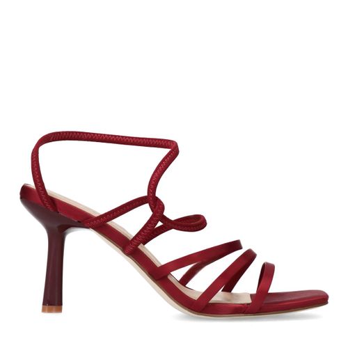 Sandales à talon - rouge - Sacha - Modalova
